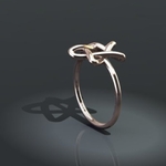  Star ring 45  3d model for 3d printers