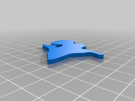  Europe map puzzle  3d model for 3d printers