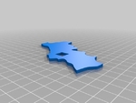  Europe map puzzle  3d model for 3d printers