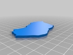  Europe map puzzle  3d model for 3d printers