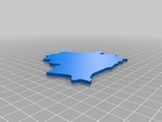  Europe map puzzle  3d model for 3d printers