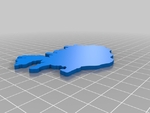  Europe map puzzle  3d model for 3d printers