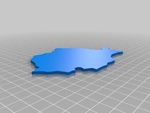 Modelo 3d de Mapa de europa rompecabezas para impresoras 3d