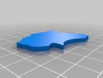  Europe map puzzle  3d model for 3d printers