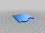  Europe map puzzle  3d model for 3d printers