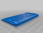 Modelo 3d de Un laberinto-ing tarjeta de regalo de la caja de para impresoras 3d