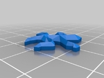  Escher lizards  3d model for 3d printers