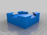  Impossible dovetail puzzle box  3d model for 3d printers