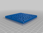 Modelo 3d de 3d/2d laberinto generador (blender/secuencia de comandos de python) para impresoras 3d y cortadoras láser para impresoras 3d