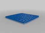 Modelo 3d de 3d/2d laberinto generador (blender/secuencia de comandos de python) para impresoras 3d y cortadoras láser para impresoras 3d