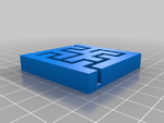 Modelo 3d de 3d/2d laberinto generador (blender/secuencia de comandos de python) para impresoras 3d y cortadoras láser para impresoras 3d