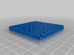  3d/2d maze generator (blender/python script) for 3d printers and laser cutters  3d model for 3d printers
