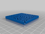 Modelo 3d de 3d/2d laberinto generador (blender/secuencia de comandos de python) para impresoras 3d y cortadoras láser para impresoras 3d