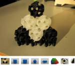  Modular gyroid puzzle  3d model for 3d printers