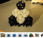 Modelo 3d de Modular gyroid rompecabezas para impresoras 3d