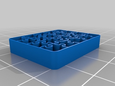  Customizable jigsaw cutter  3d model for 3d printers