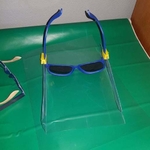  Protective screen for glasses  3d model for 3d printers
