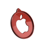 Modelo 3d de Apple medalla para impresoras 3d