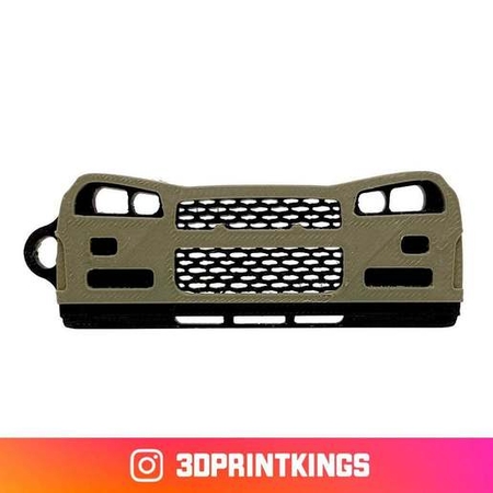 Modelo 3d de Nissan gtr r34 - clave de la cadena de para impresoras 3d