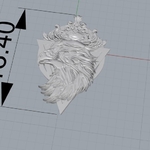  Eagle pendant jewelry medallion 3d print model  3d model for 3d printers