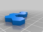  谜 3D 打印机的 3D 模型