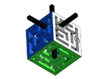 Modelo 3d de Oskar cubo para impresoras 3d