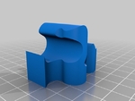 Modelo 3d de Puzzle cubo para impresoras 3d