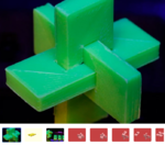  Xyz puzzle   3d model for 3d printers