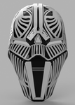 Modelo 3d de Sith acólito de la máscara (star wars) para impresoras 3d