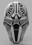  Sith acolyte mask (star wars)  3d model for 3d printers