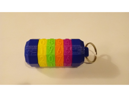  Usb flash drive variable cryptex  3d model for 3d printers