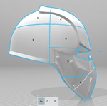  Synth field helmet (fallout 4)  3d model for 3d printers