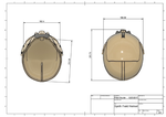 Modelo 3d de Sintetizador de campo casco (fallout 4) para impresoras 3d