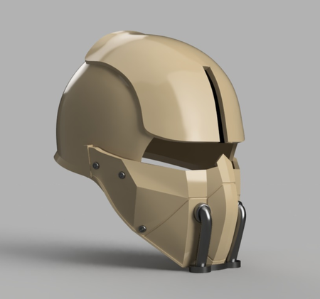  Synth field helmet (fallout 4)  3d model for 3d printers