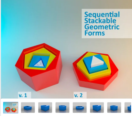 Secuencial Apilable Formas Geométricas