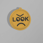  Look medal  3d model for 3d printers