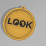  Look medal  3d model for 3d printers