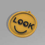  Look medal  3d model for 3d printers