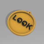  Look medal  3d model for 3d printers