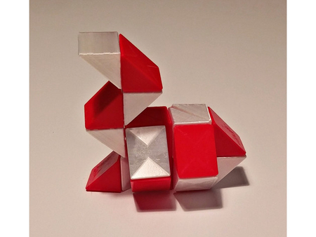 La magia de la Serpiente (de Rubik Snake)