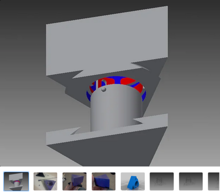 Modelo 3d de Paloma de cola cuadro de rompecabezas para impresoras 3d