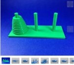  Tower of hanoi  3d model for 3d printers