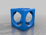 Modelo 3d de Cubo rompecabezas para impresoras 3d