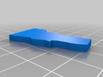  Map of usa states puzzle  3d model for 3d printers