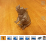  1x2x3 rhino puzzle  3d model for 3d printers