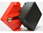  Locking dovetail puzzle box  3d model for 3d printers