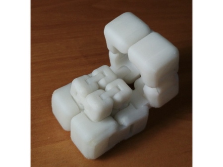 Parametric nesting fidget cube