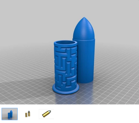  Bullet puzzle  3d model for 3d printers