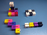 Elastic cubes puzzle therapy  3d model for 3d printers