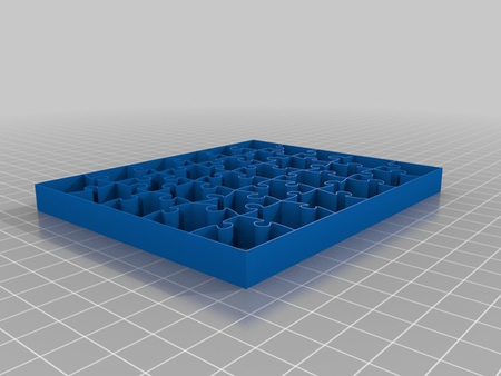  Jigsaw generator  3d model for 3d printers
